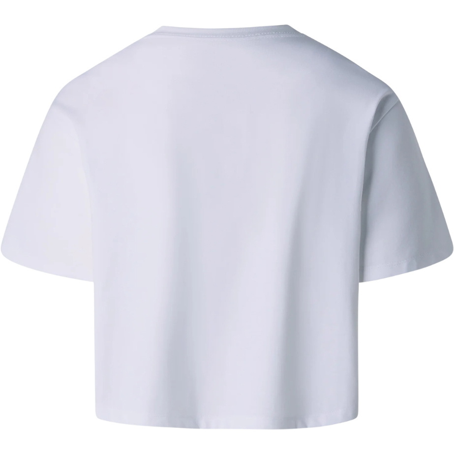 2026 The North Face Womens Evo Crop T-Shirt NF0A8FDH - White
